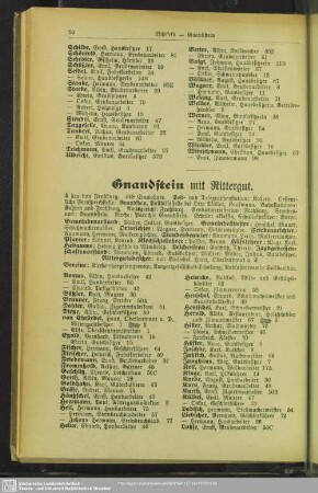Gnandstein mit Rittergut