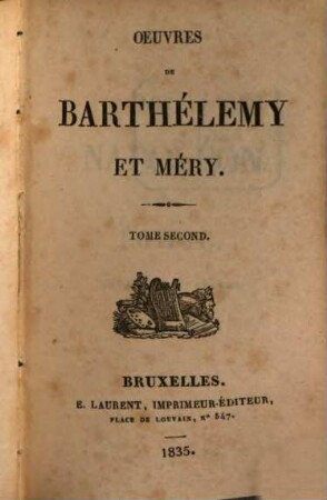 Oeuvres de Barthélemy et Méry. 2