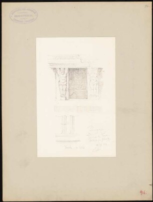 Therme del foro, Pompeji: Detail d. Innern