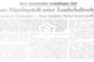 Ganz Bünningstedt unter Landschaftsschutz