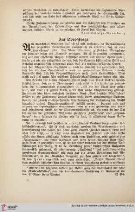 30: Zur Oper-Frage