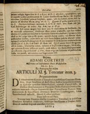 1016-1020, Synopsis Observatorum.