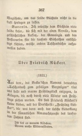 Über Friedrich Rückert