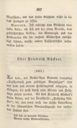 Über Friedrich Rückert