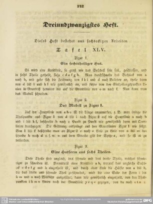 Dreiundzwanzigstes Heft