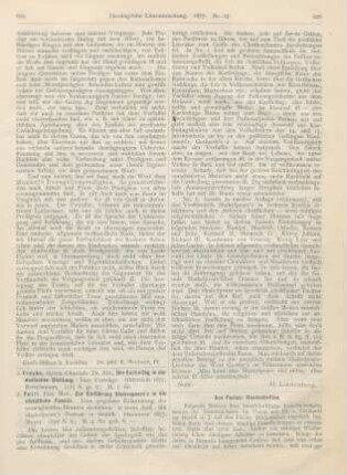 625-626 [Rezension] Freybe, Alb., Der Karfreitag in der deutschen Dichtung. Drei Vorträge