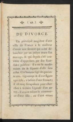 Du divorce