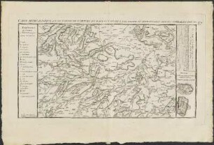 Carte Mineralogique D'Une Partie De L'Artois Du Ilainaut Et De La Flandre Où Se Trouvent Arras, Cambray, Et Douay.