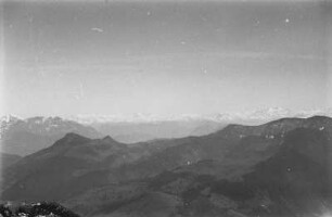 Die Hohen Tauern : Blick vom Wendelstein (1838 m) auf die Hochgebirgsregion der Hohen Tauern
