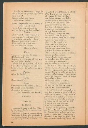 Cuadro VII - El exilio