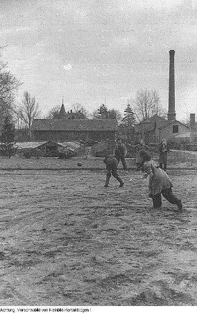 VEB Gartenbau, März 1954