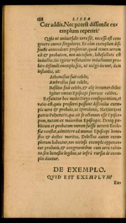 De Exemplo.