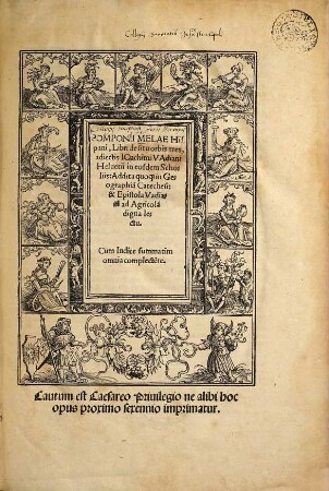 Pomponii Melae Hispani, libri de situ orbis tres