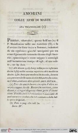 Amorini colle armi di Marte