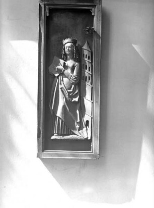 Altarflügel mit der heiligen Barbara