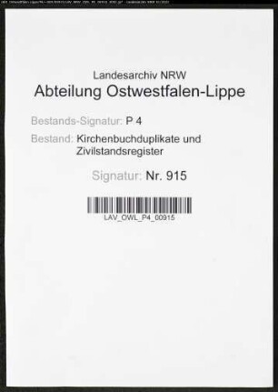 Kirchenbuchduplikat der katholischen Gemeinde Hemmerde (GHT 1834-1835, H 1836, GHT 1837-1838). (Gemeinde: Hemmerde, katholische Gemeinde)