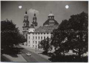 Kempten im Allgäu, Fürstäbtliche Residenz sowie Stadtpfarrkirche und Basilika St. Lorenz