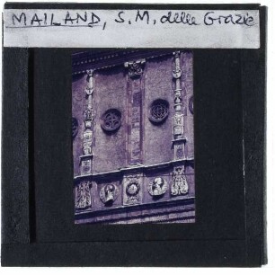 Mailand, S. Maria delle Grazie : Fassadendetail