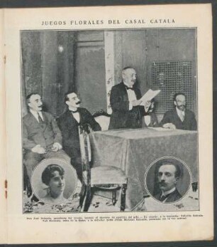 Juegos Florales del Casal Catalá - [Ilustración]