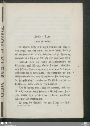 Johann Noge. (Harnischmacher)