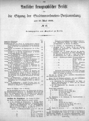 No. 16, 10. Mai 1899