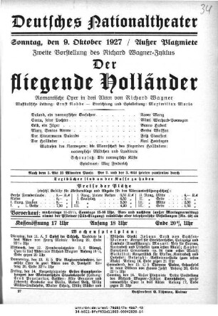 Der fliegende Holländer