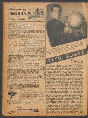 Tito Gómez se fue a México por el camino del mar