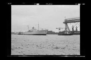 Cap Domingo (1958), Frachtschiff (reefer), Hamburg Südamerikanische Dampfschifffahrts-Gesellschaft A/S & Co KG (HSDG), Antwerpen, Bau-Nr. 1071