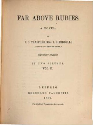 Far above rubies : a novel, 2