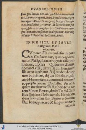 Dies Petri Et Pauli