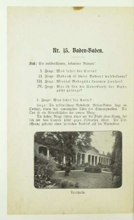 Nr. 15. Baden-Baden