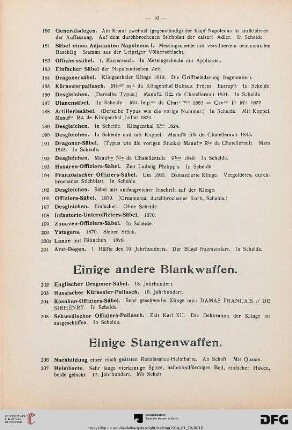 Einige Stangenwaffen (Nr. 206-215)