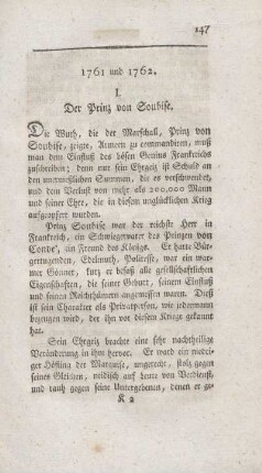 1761 und 1762.