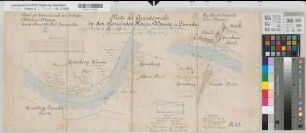 Ems Kanalisierung Grunderwerbskarte Blatt 8(6) Strecke Haren 2. Teil Gem. Haren, Wesuwe und Emmeln 1892 1 : 2000 33 x 72 Einzeichnung in Reproduktion Wasser- und Schiffahrtsdirektion Münster