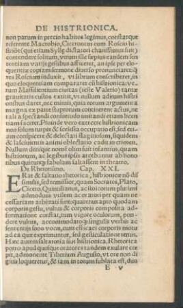 De Rhetorismo. Cap. XXI. - De Astronomia Caput XXX.