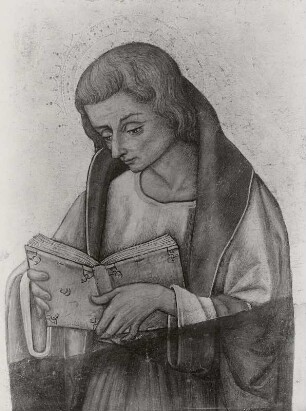 Der Evangelist Johannes? in Halbfigur