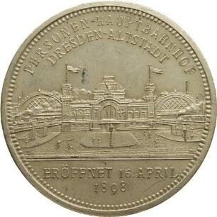 Dresden - Eröffnung des Hauptbahnhofes