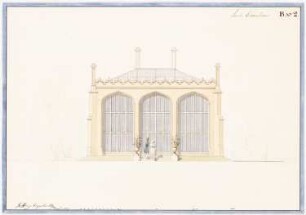 Gewächshaus Homburg Projekt B (gotisch): Ansicht