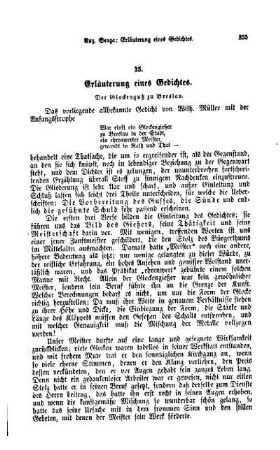 Erläuterung eines Gedichtes : Der Glockenguß zu Breslau