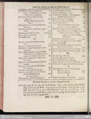Errata fugitivo oculo deprehensa
