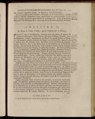 Chapitre IX. Le Regne de Yesun-Temûr, appellé Tayting par les Chinois.