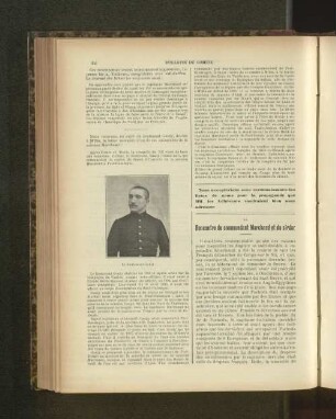 Rencontre du commandant Marchant et du sirdar.