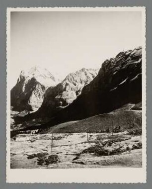 Blick von der Kleinen Scheidegg