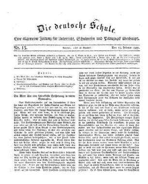 Ein Wort über eine bedenkliche Erscheinung in vielen Gymnasien
