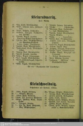 Kleinschweidnitz