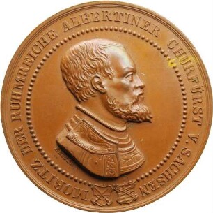 König Friedrich August II. - 300. Todestag des Kurfürsten Moritz