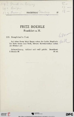 Nachtrag (Nr. 110)