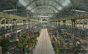 Leipzig: Werkzeugmaschinenhalle der Technischen Messe