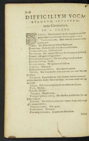 Difficilium Vocabulorum Interpretatio Germanica.