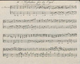 Präludien für die Orgel